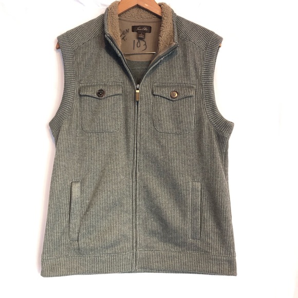 Tasso Elba Other - Tasso Elba sz s Gray full zip gray utility vest